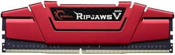 G.SKILL RipjawsV Series DDR4 RAM 8GB (1x8GB) 2666MT/s CL19-19-19-43 1.20V Intel AMD Desktop Computer Memory U-DIMM - Red (F4-2666C19S-8GVR)