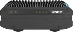 TS-i410X-8G-US 4 Bay High-Speed fanless Industrial NAS with dual-10GBe, Intel Atom CPU, 8GB DDR4 Memory and 2.5GbE (2.5G/1G/100M) Network Connectivity (Diskless)