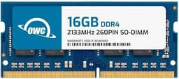 OWC 16GB DDR4 2133MHZ PC4-17000 CL15 2RX8 Non-ECC SODIMM 1.2V 260-pin Laptop Notebook Memory RAM Upgrade Module