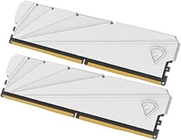 DDR4 DRAM 8GBx2 Kit C16 3200MHz XMP 2.0 Dual Channel RAM (PC4-25600) 1.35V 288-Pin Upgraded Aluminum Heat Sink Ideal for Gaming Computer Upgrade - Shadow S