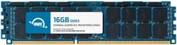 OWC 32GB (2x16GB) DDR3 1333 PC3-10600R CL9 2Rx4 240-pin 1.5V ECC Registered RDIMM Memory RAM Module Upgrade Kit Compatible with HP ProLiant DL585 G7 ML370 G6 SL160s G6 SL160s G7