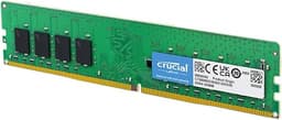 Crucial 16GB DDR4 RAM, 3200MHz (PC4-25600) CL22 Desktop Memory, UDIMM 288-Pin, Downclockable to 2933/2666MHz, Compatible with Intel and AMD Ryzen - CT16G4DFRA32A