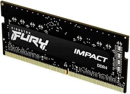 FURY Impact 16GB 3200MT/s DDR4 CL20 Laptop Memory Single Module | Intel XMP | AMD Ryzen | Plug n Play | Low Power Consumption | KF432S20IB/16