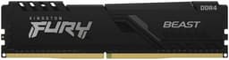FURY Beast 16GB 3200MHz DDR4 CL16 Desktop Memory Single Stick KF432C16BB/16, Black