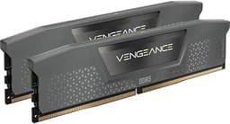 Vengeance DDR5 32GB (2x16GB) 6000MHz CL36 Desktop RAM Kit – AMD Expo & Intel XMP 3.0 Compatible – Gray