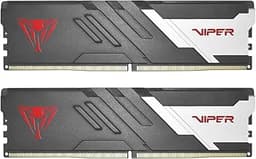 Patriot Memory Viper Venom DDR5 RAM 32GB (2X16GB) 6000MHz CL30 1.35v UDIMM Desktop Gaming Memory Kit Compatible with Intel XMP/AMD Expo - PVV532G600C30K