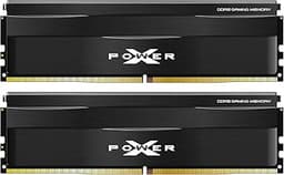 Silicon Power DDR5 32GB (2x16GB) Zenith 6000MT/s (PC5-48000) 288-pin CL30 1.35V UDIMM Desktop Memory Module RAM SU032GXLWU60AFDEEC Black