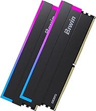 Biwin Black Opal DW100 DDR5 RGB RAM 48GB (24GBx2) 6000MHz CL28 Computer Memory Intel XMP 3.0 AMD Expo Compatible- Black - DW100-48GB-6000-1R8-D28FB