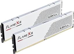 G.SKILL Flare X5 Series DDR5 RAM (AMD Expo) 96GB (2x48GB) 6000MT/s CL30-36-36-96 1.35V Desktop Computer Memory U-DIMM - Matte White (F5-6000J3036F48GX2-FX5W)
