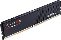 G.SKILL Flare X5 Series DDR5 RAM (AMD Expo) GB (1x16GB) 6000MT/s CL30-38-38-96 1.35V Desktop Computer Memory U-DIMM - Matte Black (F5-6000J3038F16GH1-FX5)