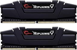 RipjawsV Series DDR4 RAM (XMP) 16GB (2x8GB) 4000MT/s CL18-22-22-42 1.35V Desktop Computer Memory U-DIMM - Black (F4-4000C18D-16GVK)