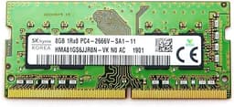 8GB 1RX8 DDR4 SO-DIMM PC4-21300 2666MHZ Memory Module HMA81GS6JJR8N-VK