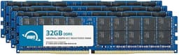 OWC 128GB (4x32GB) DDR5 4800 PC5-38400 CL40 2Rx8 288-pin 1.1V ECC Registered RDIMM Memory RAM Module Upgrade Kit Compatible with HP ProLiant DL320 Gen11 DL380a Gen11 DX320 Gen11