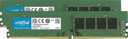 Crucial 16GB Kit (8GB x 2) DDR4 2666 MT/s (PC4-21300) UDIMM 288-Pin Memory - CT2K8G4DFRA266