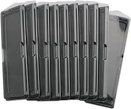 10Pcs DDR Memory RAM Module Case Plastic Box Packaging Container Clamshell Antistatic Tray for DDR2, DDR3 and DDR4 Long DIMM Desktop Memory RAM Module