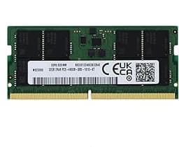 Factory Original 32GB (1x32GB) Compatible with Dell Latitude, Inspiron, XPS, Alienware Laptop Notebook DDR5 4800MHz PC5-38400 SODIMM 2Rx8 CL40 1.1v 262 Pin Memory Module Upgrade RAM Adamanta