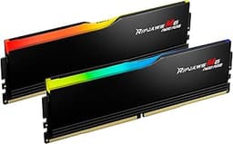 Ripjaws M5 Neo RGB Series DDR5 RAM (AMD Expo) 32GB (2x16GB) 6000MT/s CL28-36-36-96 1.40V Desktop Computer Memory U-DIMM - Matte Black (F5-6000J2836G16GX2-RM5NRK)