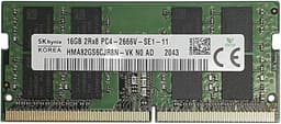HMA82GS6CJR8N-VK HYNIX 16GB 2RX8 PC4-2666V-S Memory Module (1X16GB)