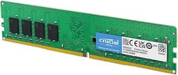 Crucial 4GB, 288-pin DIMM, DDR4 PC4-19200,