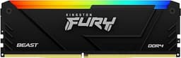 Kingston Fury Beast RGB 8GB 3200MT/s DDR4 CL16 DIMM Computer Memory KF432C16BB2A/8