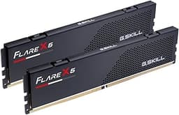 Flare X5 Series DDR5 RAM (AMD EXPO) 64GB (2x32GB) 6000MT/s CL28-36-36-96 1.40V Desktop Computer Memory U-DIMM - Matte Black (F5-6000J2836G32GX2-FX5)