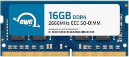 OWC 16GB DDR4 2666MHz PC4-21300 CL19 2RX8 ECC Unbuffered SODIMM 1.2V 260-pin Memory RAM Compatible with Synology D4ECSO-2666-16G, D4ES01-16G