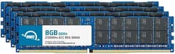OWC 32GB (4x8GB) DDR4 2133MHz PC4-17000 CL15 1RX4 ECC Registered RDIMM 1.2V 288-pin Memory RAM Upgrade for Server