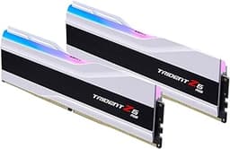 Trident Z5 RGB Series DDR5 RAM (Intel XMP 3.0) 96GB (2x48GB) 6400MT/s CL32-39-39-102 1.35V Desktop Computer Memory U-DIMM - Matte White (F5-6400J3239F48GX2-TZ5RW)