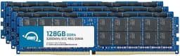 OWC 512GB (4x128GB) DDR4 3200MHz PC4-25600 CL22 4RX4 ECC Registered RDIMM 1.2V 288-pin Memory RAM Upgrade for Server