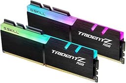 Trident Z RGB Series DDR4 RAM (XMP) 16GB (2x8GB) 3600MT/s CL18-22-22-42 1.35V Intel AMD Desktop Computer Memory U-DIMM (F4-3600C18D-16GTZR)