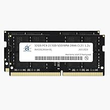 Adamanta 64GB (2x32GB) Compatible for Dell Precision 3551 Laptop DDR4 2666MHz PC4-21300 SODIMM 2Rx8 CL19 1.2v Notebook Memory Module Upgrade RAM