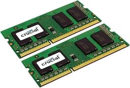 Crucial 16GB kit (8GBx2), 204-pin SODIMM, DDR3 PC3-12800,
