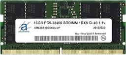 16GB (1x16GB) Compatible with Dell Precision 15 3581 DDR5 4800MHz PC5-38400 SODIMM 1Rx8 CL40 1.1v 262 Pin Laptop Notebook Memory Module Upgrade RAM