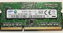 ram Memory 4GB (1 x 4GB) DDR3 PC3-12800,1600MHz, 204 PIN, SODIMM for laptops