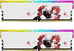 DDR4 Desktop Memory Module, 3200MHz PC4-25600 XMP 2.0, Metal Shell Gaming RAM CL16 1.35V for Computer Upgrade (32GB)