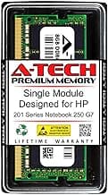 A-Tech 8GB RAM for HP 201 Series Notebook 250 G7 | DDR4 2400MHz SODIMM PC4-19200 260-Pin Non-ECC Memory Upgrade Module