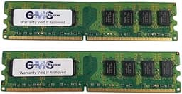 CMS 4GB (2X2GB) DDR2 5300 667MHZ Non ECC DIMM Memory Ram Upgrade Compatible with Dell® Optiplex Gx620 Dt/Mt/Sff - A88