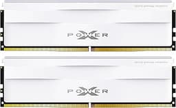 Silicon Power DDR5 32GB (2x16GB) Zenith 6000MT/s (PC5-48000) 288-pin CL30 1.35V UDIMM Desktop Memory Module RAM SP032GXLWU60AFDG White