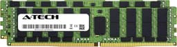 A-Tech 128GB Kit (2 x 64GB) for Dell PowerEdge R640 - DDR4 PC4-21300 2666Mhz ECC Load Reduced LRDIMM 4Rx4 - Server Specific Memory Ram (AT316641SRV-X2L2)