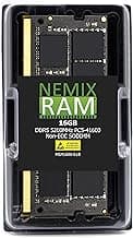 NEMIX RAM 16GB (1X16GB) DDR5 5200MHz PC5-41600 1Rx8 1.1V CL44 262-PIN Non-ECC Unbuffered SODIMM Laptop PC Memory Compatible with Dell Precision 3480 Mobile Workstation