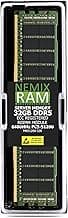NEMIX RAM 32GB (1X32GB) DDR5 6400MHZ PC5-51200 CL52 2Rx8 1.1V 288-PIN ECC RDIMM Registered Server Memory Compatible with Samsung M321R4GA3EB2-CCP