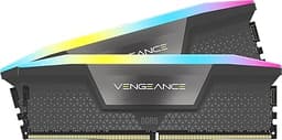 Vengeance RGB DDR5 RAM 96GB (2x48GB) 6000MHz CL36-44-44-96 1.4V AMD Expo Intel XMP 3.0 Desktop Computer Memory – Gray (CMH96GX5M2E6000Z36)