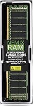 128GB 1X128GB DDR5 5600MHZ PC5-44800 4Rx4 1.1V CL46 288-PIN ECC Registered RDIMM NEMIX RAM Server Memory Compatible with Dell PowerEdge XE9780L/XE9785L Rack Server