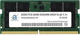 32GB (1x32GB) Compatible with Lenovo ThinkPad P1 Gen 5 DDR5 4800MHz PC5-38400 SODIMM 2Rx8 CL40 1.1v 262 Pin Laptop Notebook Memory Module Upgrade RAM