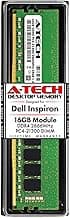 A-Tech 16GB RAM for Dell Inspiron 3470, 3471, 3670, 3671, 5680 | DDR4 2666MHz DIMM PC4-21300 288-Pin Non-ECC UDIMM Desktop Memory Upgrade Module