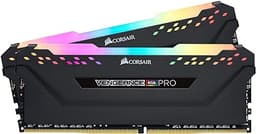 CORSAIR Vengeance RGB PRO DDR4 RAM 16GB (2x8GB) 3200MHz CL16-18-18-36 1.35V Intel AMD Desktop Computer Memory - Black (CMW16GX4M2C3200C16)