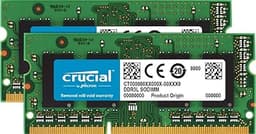 Crucial Technology 8GB Kit (4GBx2), 204-pin SODIMM, DDR3 PC3-8500,