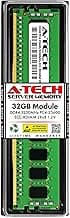 A-Tech 32GB RAM Replacement for Samsung M393A4G43BB4-CWE | DDR4 3200MHz PC4-25600R ECC RDIMM 2Rx8 1.2V 288-Pin Registered Server Memory Module (M393A4G43BB4-CWE-ATC)