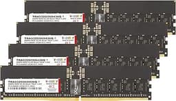 V-Color DDR5 128GB (32GBx4) 5600MHz CL36 4Gx4 1Rx4 OC R-DIMM (Overclocking ECC Registered DIMM) 1.25V Memory Ram for TRX50 Workstation (AMD Expo) (TRA532G56S436Q)