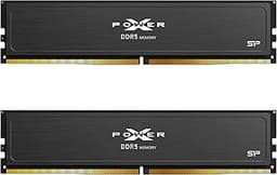 Silicon Power DDR5 32GB (2x16GB) Value Gaming 6000MT/s (PC5-48000) 288-pin CL36 1.35V UDIMM Desktop Memory Module RAM SP032GXLWU60FFDJ